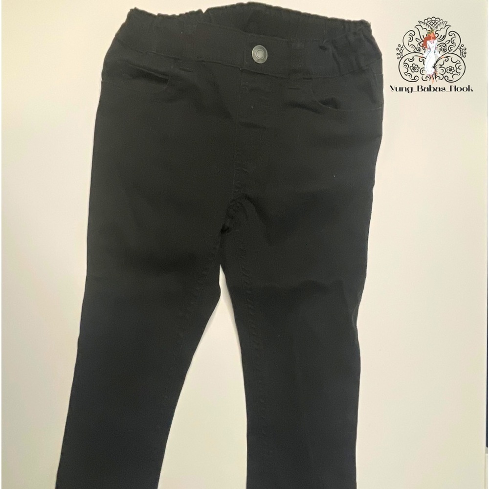 Garanimals 3T Black Straight Leg Skinny Jeans PRELOVED